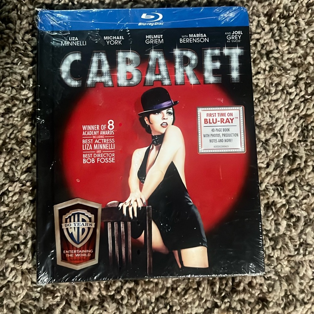 Cabaret DVD Includes 40 Page Book NWT